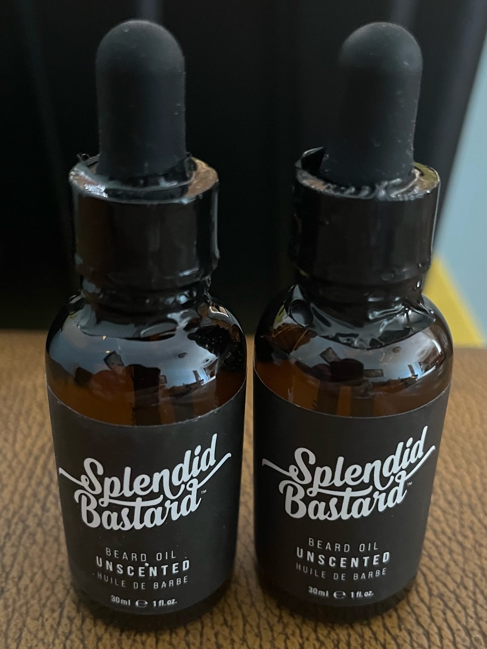 Beard Oil - Unscented (Black)